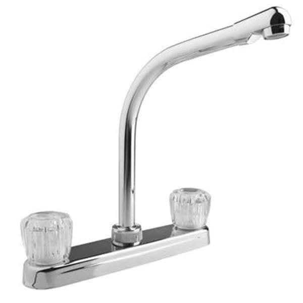 Dura Faucet DURA FAUCET DFPK210ACP Hi-Rise RV Kitchen Faucet D6U-DFPK210ACP - main